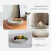 wholesale direct decorative tray for coffee table tray decor, concrete gray round tray home decor tray, table trays decorative, bandejas decorativas, centerpiece tray bulk purchase at factory prices