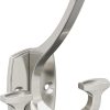 competitive pricing amerock h37004g10 | vicinity triple prong decorative wall hook | satin nickel hook for coats, hats, backpacks, bags | hooks for bathroom, bedroom, closet, entryway, laundry room, office one-stop wholesale