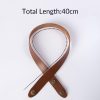 bulk purchase pu leather curtain tie backs, ring clips curtain buckle for window draperies of home hotel curtain holders, rope decoration creative curtains buckle modern minimalist set of 2 (light brown) factory discount