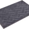 global sourcing purrugs dirt trapper door mat 20" x 31.5", non-slip machine washable entry rug, shoe scraper, dog door mat, super absorbent welcome mat for front & back door, muddy wet shoes & paws oem/odm services
