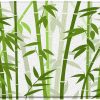 manufacturer direct bamboo bath mat green bamboo forest tree japanese asain art rustic wild nature plant bath rugs for bathroom kitchen,17.8x29.5 inch trade price