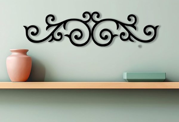 factory direct metal scroll wall decor rustic iron wall medallion small traditional scroll arts accent scroll pair for front porch above door hallway entryway living room volume discount