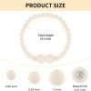 bulk purchase magnetic curtain tiebacks, 2 pack curtain holdbacks for draperies, wood bead curtain tiebacks, elegant curtain tie backs for bedroom decor, boho room decor, nursery decor, farmhouse decor factory discount