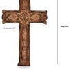 bulk purchase nirvana class handmade wooden wall cross church home room décor trade price