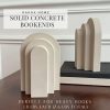 supplier direct oakoa concrete heavy book ends decorative - decorative bookends for heavy books - book ends for shelves decorative - heavy duty bookends for shelves decorative - modern bookends decorative wholesale prices