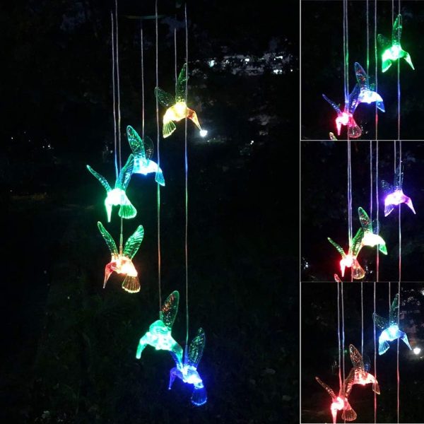 producer to buyer hummingbird solar chimes,unique birthday gifts for women/mom/grandma,best idears grardening discounted pricing