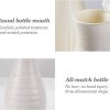 oem/odm services unbreakable vase for flowers, ceramic look plastic vase for home decor, living room, table (seashell white) affordable bulk deals