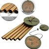 producer to buyer windchimes outdoor deep tone,large memorial wind chimes for loss of loved one engrave tree of life,sympathy wind chimes for outside, gifts for mother,garden home yard hanging decor discounted pricing