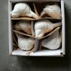dropship from factory set of 6 white ceramic birds mass production supply