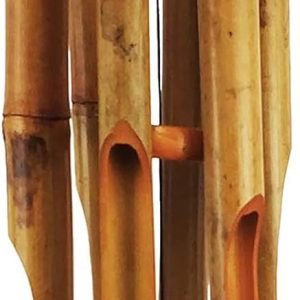 producer to buyer mumtop bamboo wind chimes, outdoor wooden wind chime with amazing deep tone for garden, patio, home or outdoor decor discounted pricing