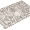 global sourcing nuloom 3x5 becca traditional tiled area rug, beige, faded transitional design, stain resistant, for bedroom, dining room, living room, hallway, office, kitchen, entryway oem/odm services
