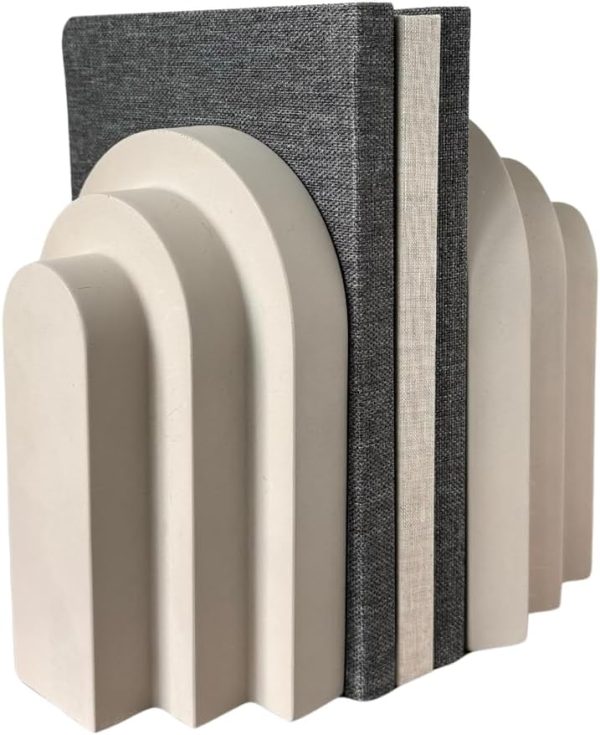 supplier direct oakoa concrete heavy book ends decorative - decorative bookends for heavy books - book ends for shelves decorative - heavy duty bookends for shelves decorative - modern bookends decorative wholesale prices