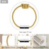 bulk purchase curtain tiebacks magnetic decorative curtain tie backs for curtains 2 pack rope curtain holders for drapes outdoor curtain holdbacks, gold factory discount
