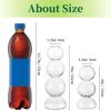 oem/odm services glass bubble vases for flowers, hewory 2pcs clear unique cute single flower vase for centerpieces, funky aesthetic vase skinny bud vase, cool groovy decor for home living room bedroom office tabletop affordable bulk deals