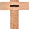 bulk purchase edhas mango wood white cross carved floral-design family cross decor,home decoration (10" x 6" x 0.5") trade price