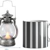 custom wholesale hanging hurricane lantern, 4inch led vintage lantern metal, water and impact-resistant lantern with carry handle for antique designer light study room bedroom(random style) oem/odm services
