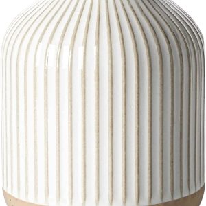 oem/odm services small boho vase for decor,rustic farmhouse vase for pampas grass,eucalyptus set and tiny stem flowers,ceramic vases for centerpieces, 5.3 inch vintage vase -lines, embossment affordable bulk deals