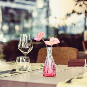oem/odm services brajttt pink flower vase set, glass bud vase in bulk set of 8,artistic and cultural flavor mini vases for home office decor, bedroom, office, living room decorations,wedding affordable bulk deals