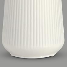 oem/odm services white ceramic vase, gukjob flower vase ceramic vase for flowers, decorative white vase for pampas grass, small vase for home living room dining table farmhouse office decor (white) affordable bulk deals