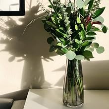 oem/odm services fantesticryan modern glass vase irised crystal clear glass vase for home office decor (neon clear) affordable bulk deals