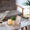 wholesale direct hanobe decorative serving tray round: farmhouse coffee table tray for ottoman boho wooden centerpiece rustic white washed mandala home decor living dining room kitchen counter display bulk purchase at factory prices