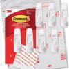 competitive pricing command large utility hooks, holds up to 5 lb, 7 hooks and 12 command strips, damage free hanging wall hooks with adhesive strips, no tools adhesive hooks for hanging christmas decorations one-stop wholesale