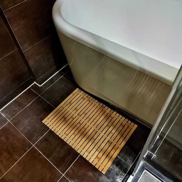 manufacturer direct hjjkkh bath mat rayon derived from bamboo, foldable floor shower bath mat for bathroom, bathtub, shower, sauna, hot tub trade price