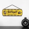 bulk purchase harry potter hufflepuff common room hanging wood wall decor - fun hufflepuff sign for teen bedroom or movie room trade price