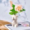 oem/odm services body vase female form female form body flower vase cute bud flower vases body vase white vase modern chic decor for flowers, boho home, feminist decor and office affordable bulk deals