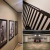 bulk purchase 10m black wood grain removable pvc waterproof border wall decor removable self adhesive kitchen bathroom tiles sticker wallpaper 4.2x390 trade price