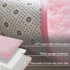 global sourcing merelax soft modern indoor shaggy area rug for bedroom livingroom dorm kids room home decorative, non-slip plush fluffy furry fur rugs comfy nursery accent floor carpet 2x3 feet, pink oem/odm services