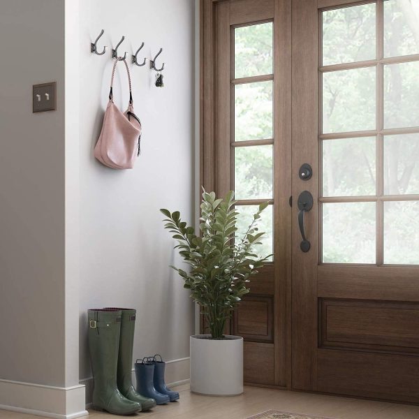 competitive pricing liberty hardware 137246 ruavista coat and hat hook, single, bronze with copper highlights one-stop wholesale