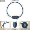 bulk purchase magnetic curtain tiebacks rope curtain tie backs for curtains 2 pack curtain holders for drapes decorative window curtain holdbacks, blue factory discount
