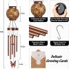 producer to buyer wind chimes for outside butterfly solar lantern, 38" flower solar wind chimes gifts for mom hanging lights, garden decor memorial wind chime, christmas windchimes outdoors gifts for women discounted pricing