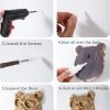 factory direct uitwmktg gold animal head wall decor wall sculpture home decor statue for living room office bedroom modern decor for men women deer volume discount