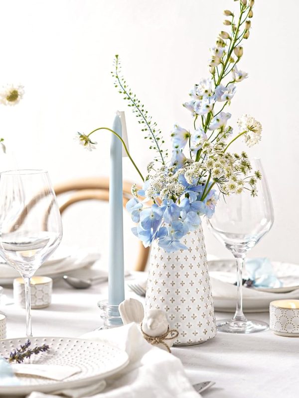 oem/odm services ceramic vase for decor, 6 inch+7.1 inch white flower vase for lego flowers, tulip and pampas grass, embossed farmhouse vases for centerpieces,home living room dining table office decor, arctic white affordable bulk deals