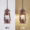 custom wholesale noxarte vintage pendant light lantern ceiling light fixture with glass shade adjustable chain for kitchen island farmhouse loft porch width 7 inch x height 15 inch oem/odm services