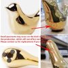 dropship from factory fantesticryan small birds statues gold home decor modern style figurine decorative ornaments for living room, bedroom, office desktop, cabinets mass production supply