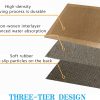 manufacturer direct lufeijiashi small kitchen rugs and mats non skid washable kitchen runner rug absorbent farmhouse style kitchen floor mats for in front of sink (light coffee, 20x32) trade price