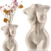 oem/odm services body vase female form female form body flower vase cute bud flower vases body vase white vase modern chic decor for flowers, boho home, feminist decor and office affordable bulk deals