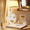 dropship from factory mini couple statue tv stand decor items for living room, abstract sculpture knick knacks home decor couples love office show pieces- for bedroom romantic gifts for valentine anniversary birthday mass production supply