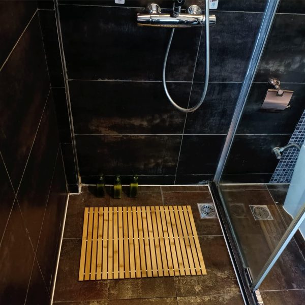 manufacturer direct hjjkkh bath mat rayon derived from bamboo, foldable floor shower bath mat for bathroom, bathtub, shower, sauna, hot tub trade price