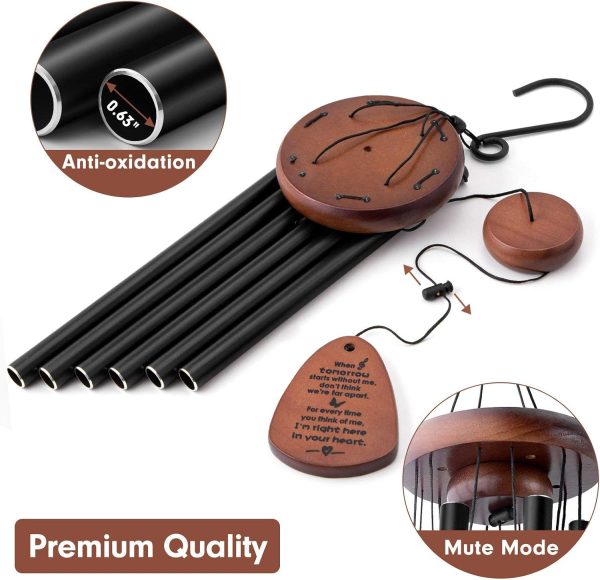 producer to buyer yountasy sympathy wind chimes , bereavement/memorial /sympathy gift in memory of loved one loss of mother father condolence remembrance 32 inch discounted pricing