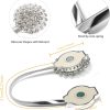 bulk purchase 4 packs curtain magnetic buckle spring window decoration curtain tie rope for home office decoration (white) factory discount