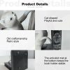supplier direct liffy decorative bookends, heavy duty resin cat bookends, non-skid bookshelf stopper, cute cat figures for shelves, study, office desk (white, 1 piece) wholesale prices