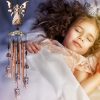 producer to buyer junqiu angel wind chimes, angel gifts for women mom, angel decor for outdoor room garden yard patio, religious wind chimes discounted pricing