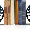 supplier direct moon metal bookends moon phase decor moon book ends for shelves bookshelf decorative objects home office desk bookshelf decor nice gifts for moon phase lovers wholesale prices