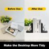 supplier direct liffy decorative bookends, heavy duty resin cat bookends, non-skid bookshelf stopper, cute cat figures for shelves, study, office desk (white, 1 piece) wholesale prices