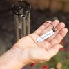 producer to buyer forever grateful wind chime with engraved thank you message - unique gift of gratitude/appreciation gift/thank you gift for special friend/family/coworkers/teachers/mentor discounted pricing