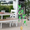 producer to buyer wind chimes,hummingbird solar wind chimes for outside,aluminum tubes memorial wind bell for garden/patio decor thanksgiving gifts for mom, wife, grandma neighbors(25 inch deep tone) discounted pricing